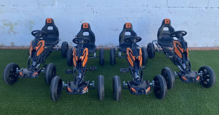 Alquiler de karts en Cáceres a pedales para eventos